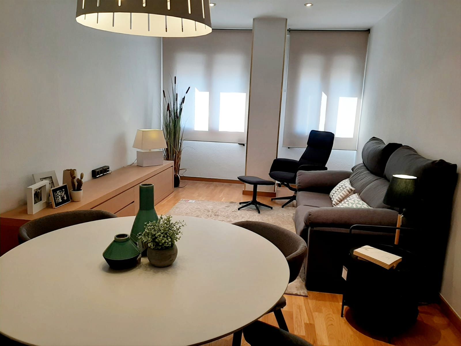 Sala d'estar de Pis en venda en  Lleida Capital amb Aire condicionat, Calefacció i Parquet