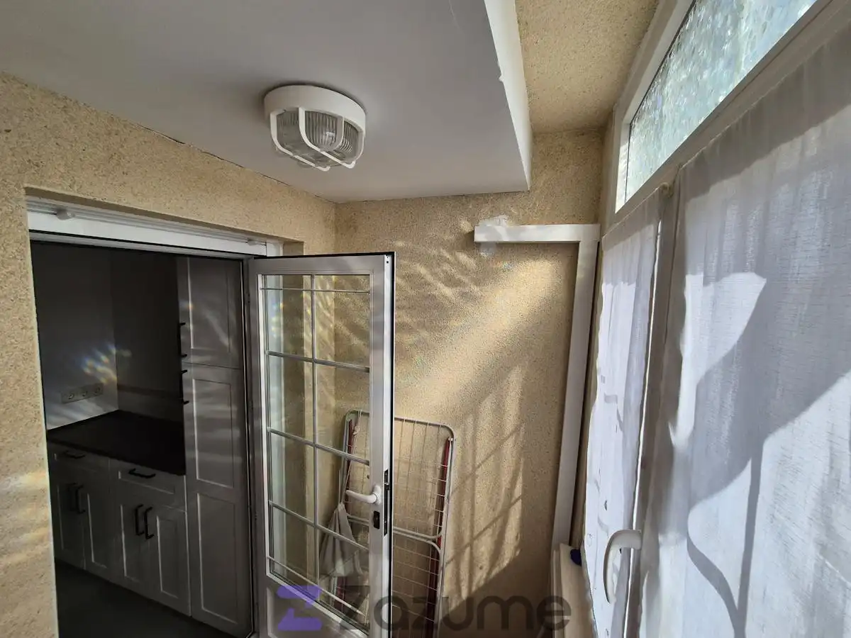 Balcony of Flat for rent in Recas  with Air Conditioner, Heating and Terrace