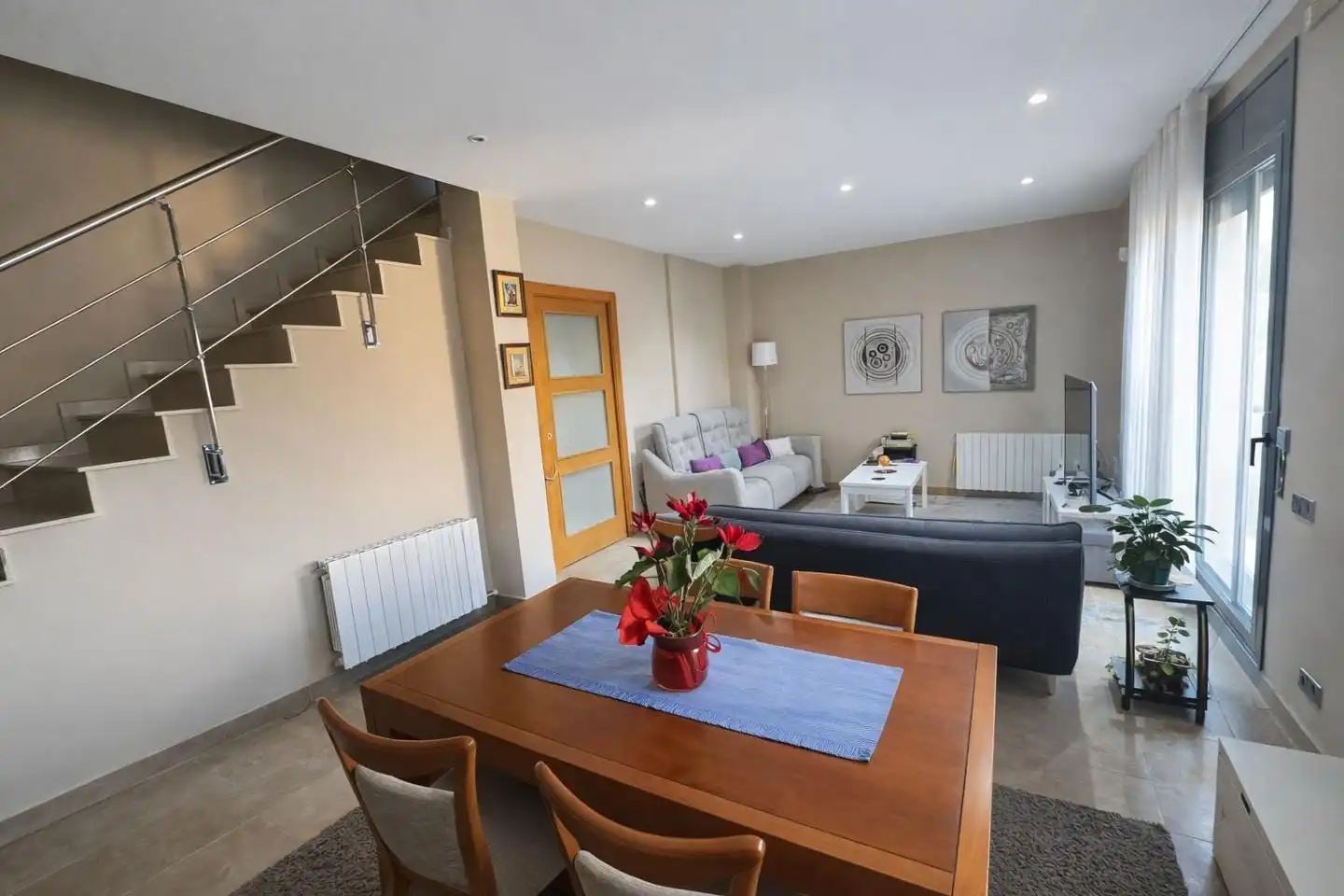 Sala d'estar de Casa o xalet en venda en Premià de Mar amb Jardí privat i Terrassa