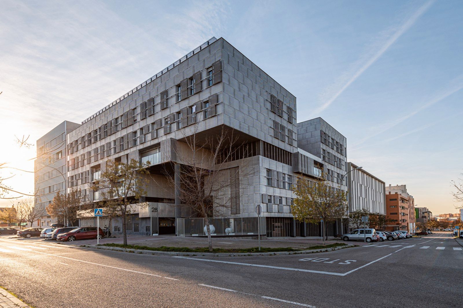 Exterior view of Flat to rent in  Madrid Capital  with Parquet flooring and Storage room
