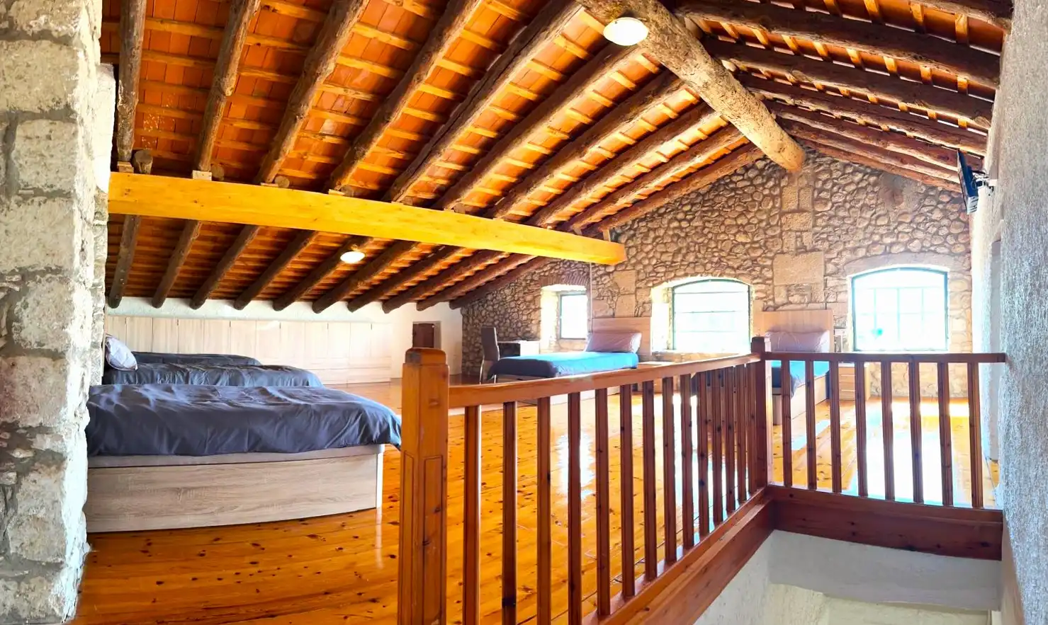 Habitación de Finca rústica de alquiler en Navata con Aire acondicionado, Calefacción y Jardín privado