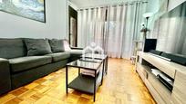 Living room of Flat for sale in Badalona  with Air Conditioner, Terrace and Swimming Pool