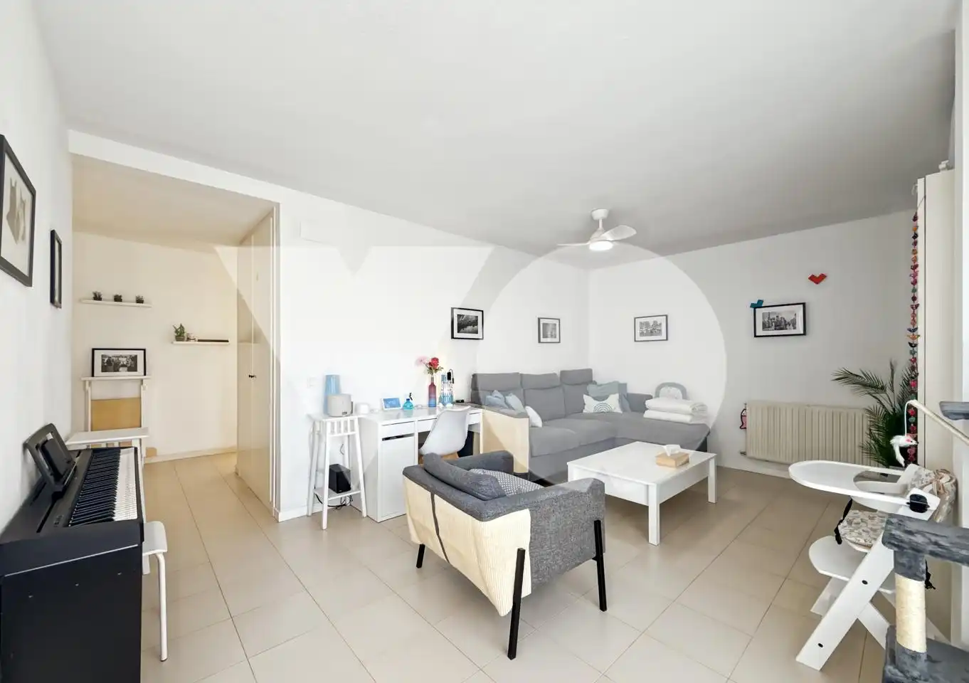 Living room of Flat for sale in Madrid  with Air Conditioner