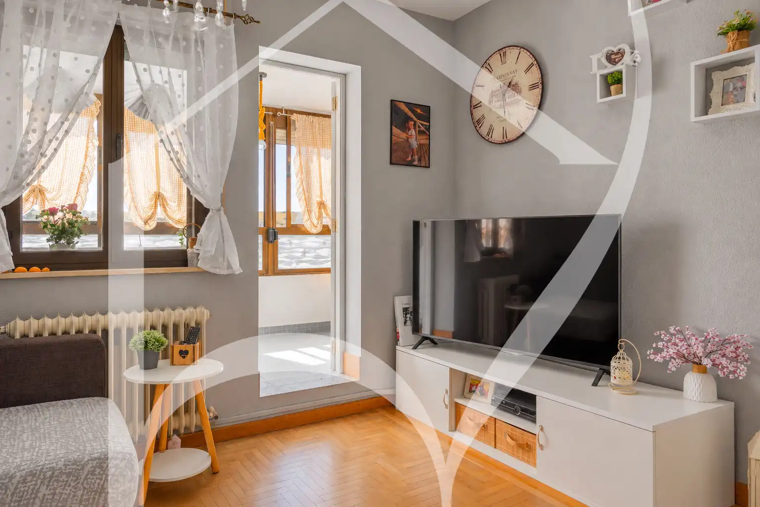 Sala de estar de Ático en venta en La Salle - Vistahermosa