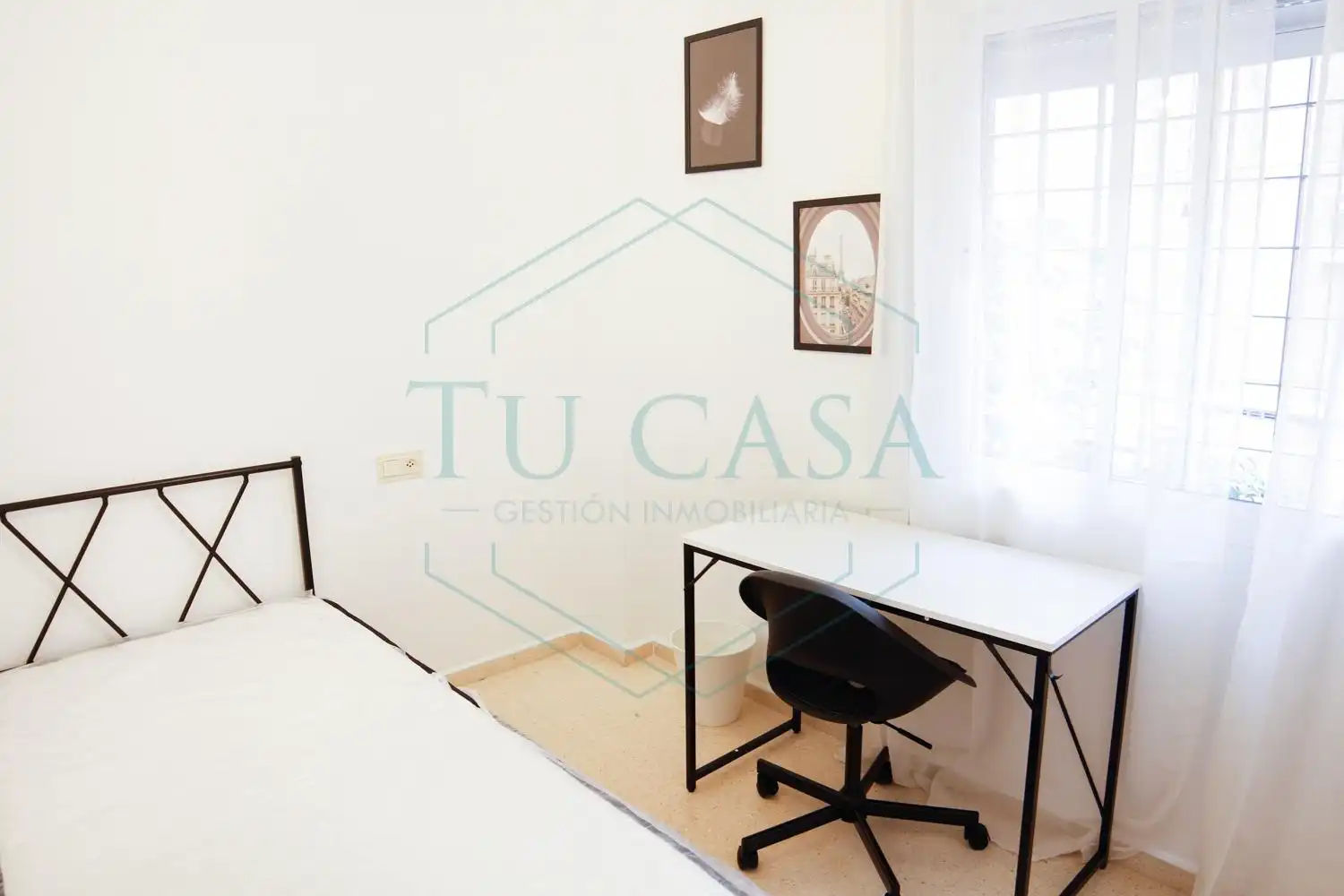 Schlafzimmer von Wohnung zur untervermieten in Puerto Real mit Möbliert