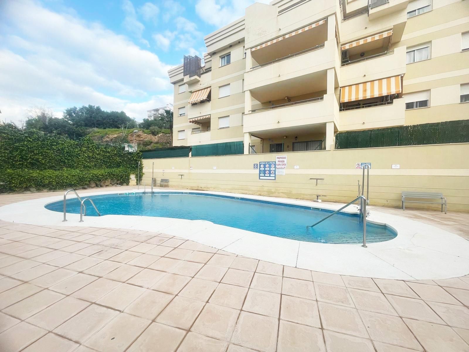 Swimming pool of Apartment for sale in Torrox  with Air Conditioner, Heating and Terrace