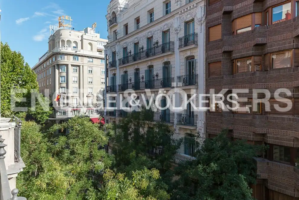 Exterior view of Flat for rent in Madrid  with Air Conditioner, Heating and Furnished
