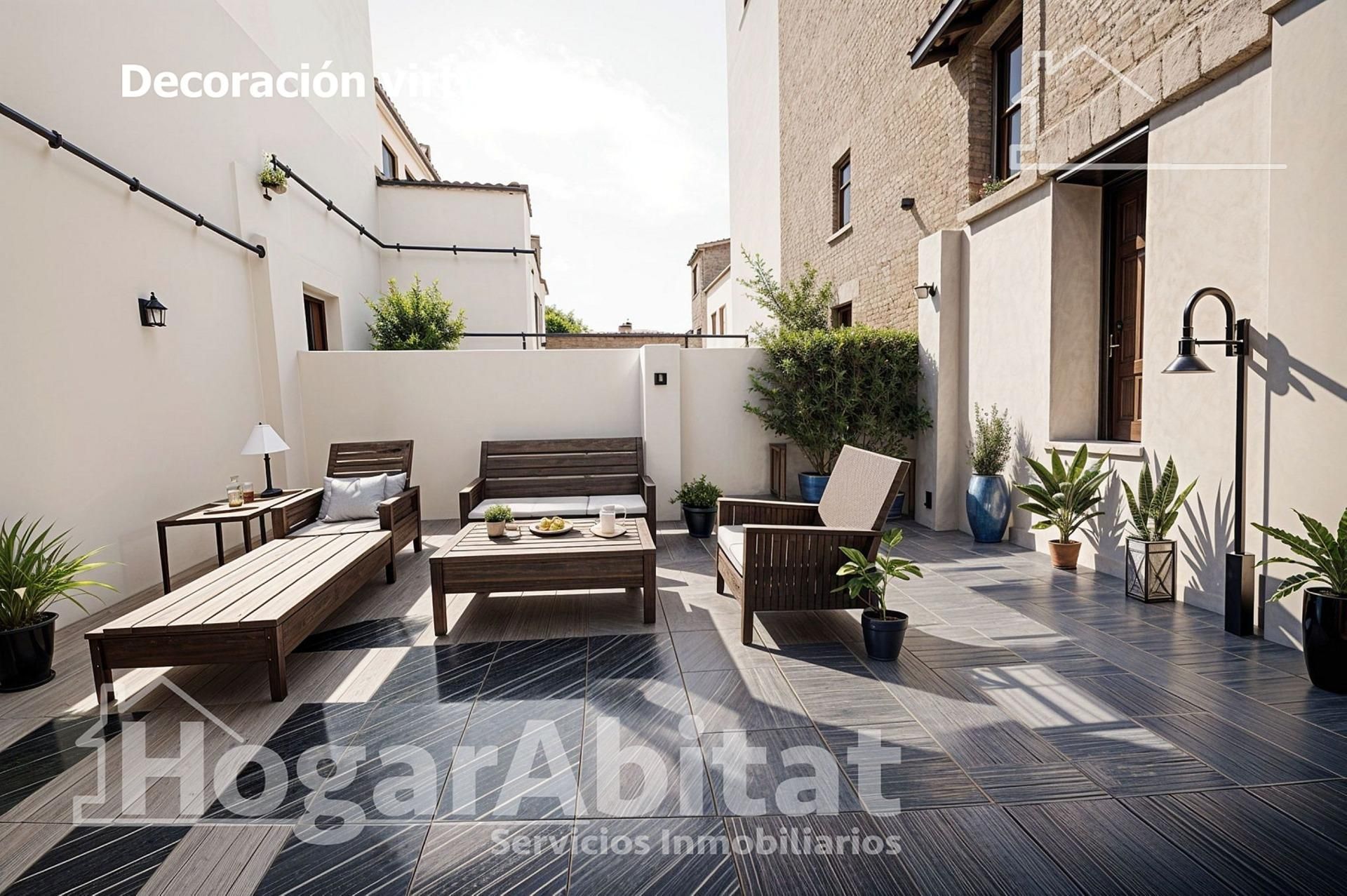 Terraza de Casa o chalet en venta en Simat de la Valldigna con Jardín privado, Terraza y Trastero