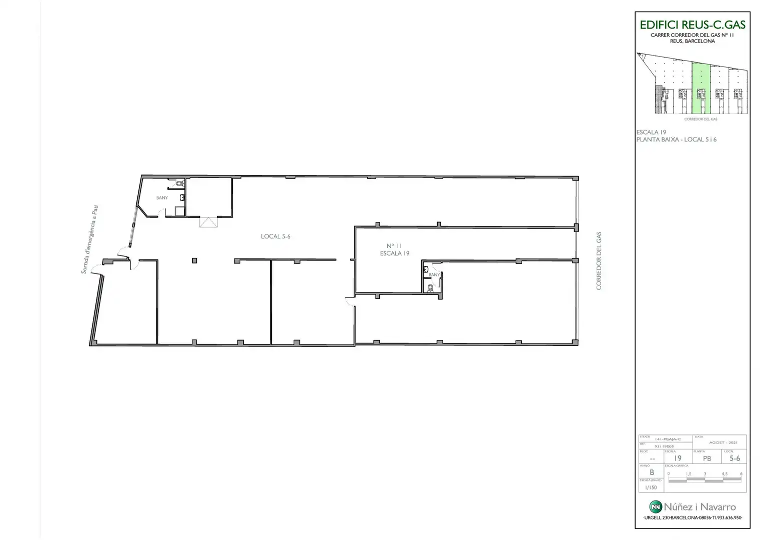 Business premises to rent in CALLE CORREDOR DEL GAS LOCAL 5-6 CASA 19 11 L, imagen 19