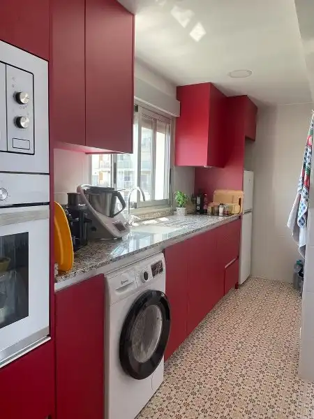 Cuina de Apartament en venda en Cullera amb Terrassa, Moblat i Forn