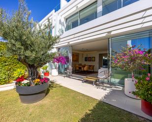 Terrace of Single-family semi-detached for sale in Sotogrande  with Air Conditioner, Heating and Private garden