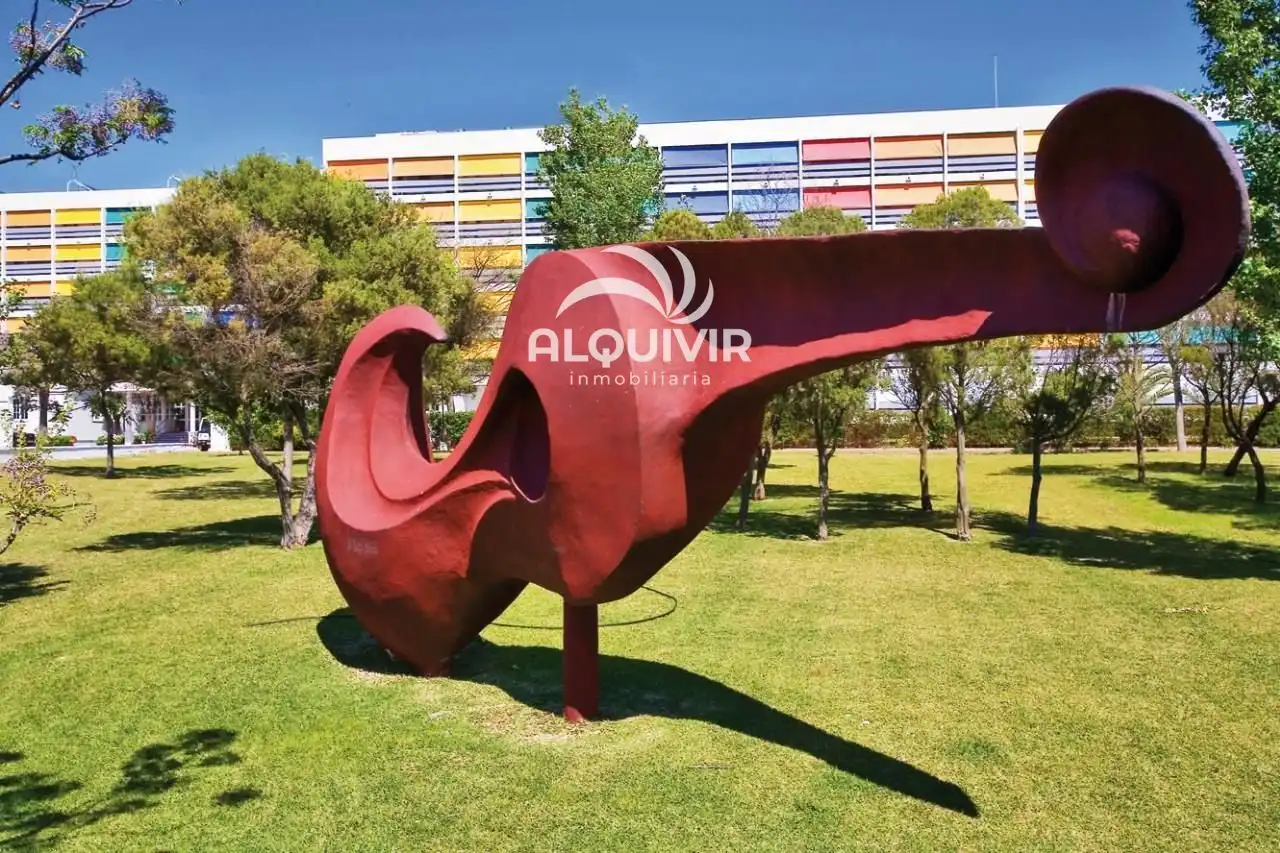 Vista exterior de Pis en venda en Almonte amb Aire condicionat, Terrassa i Piscina