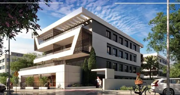 Vista exterior de Piso en venta en Sant Joan d'Alacant con Aire acondicionado, Terraza y Piscina