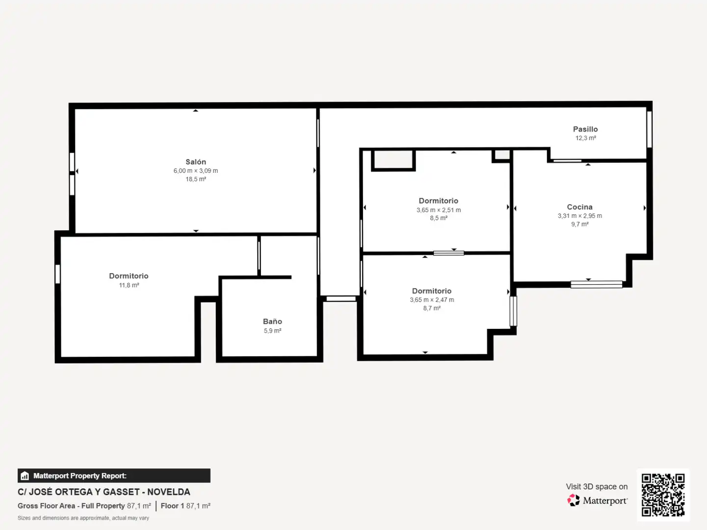 Piso en venta en Novelda con Aire acondicionado, Calefacción y Terraza