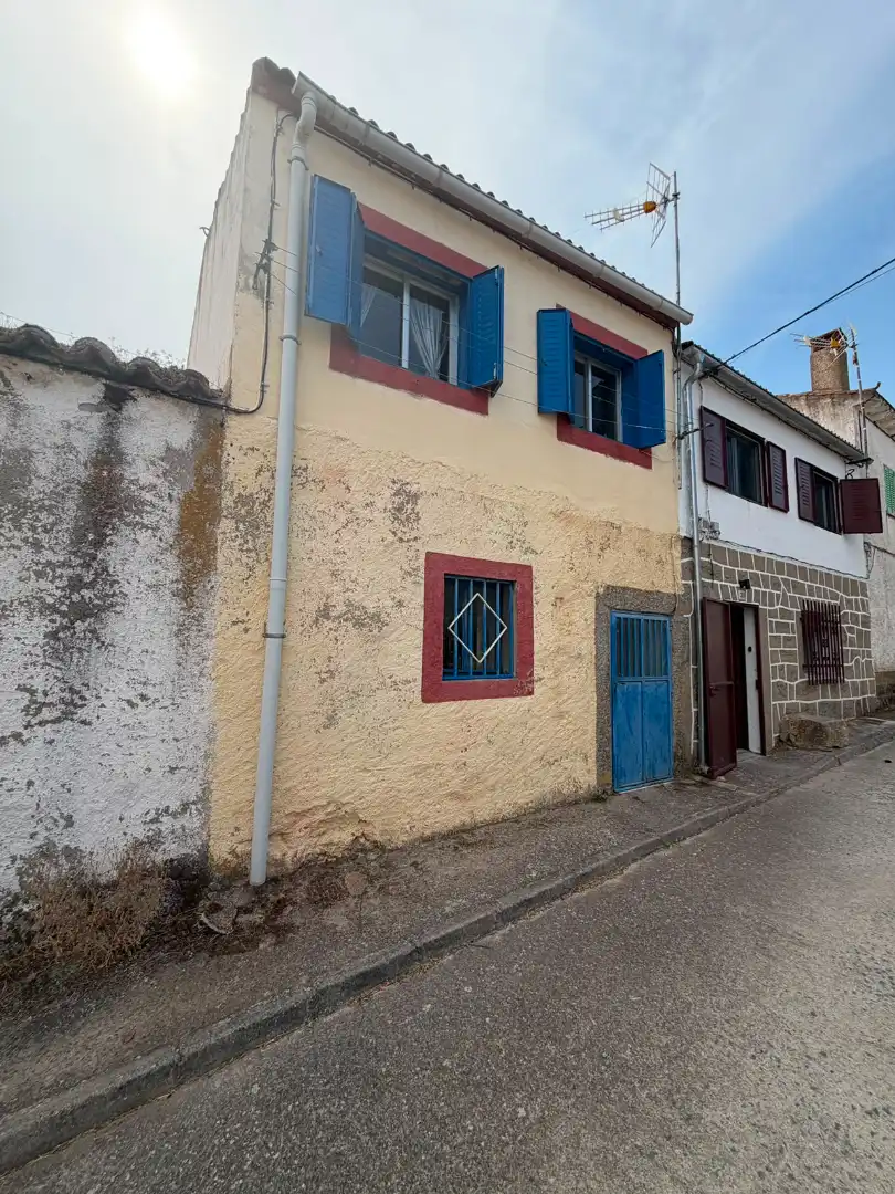 Vista exterior de Casa adosada en venta en Narros del Puerto