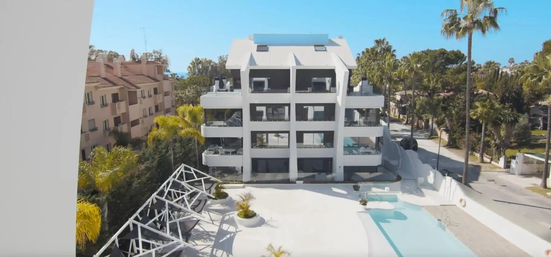 Exterior view of Attic for sale in Marbella  with Air Conditioner, Heating and Terrace