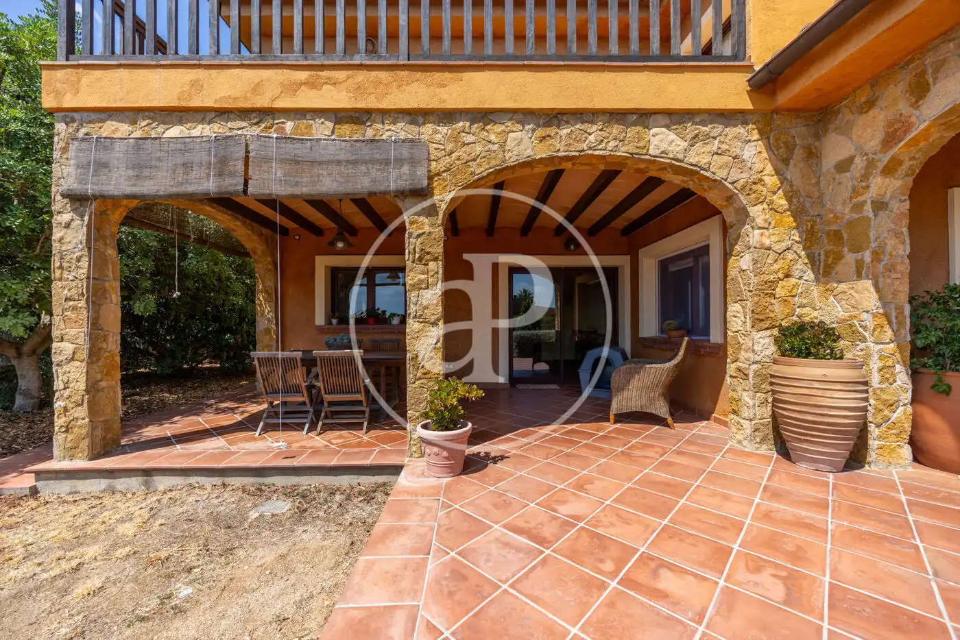 Terrassa de Casa o xalet en venda en Argentona amb Aire condicionat, Calefacció i Jardí privat
