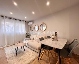 Living room of Apartment to rent in  Valencia Capital  with Air Conditioner and Terrace