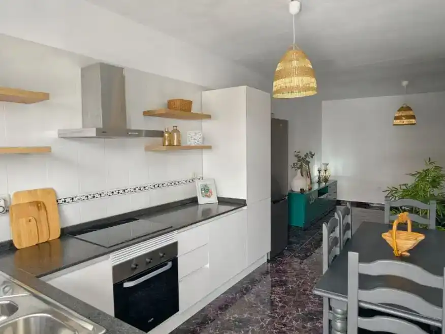 Kitchen of Flat for rent in Arona  with Furnished