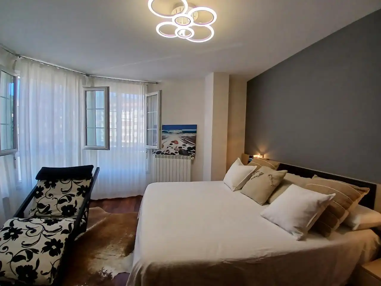 Bedroom of Flat for sale in Castro-Urdiales  with Heating and Furnished