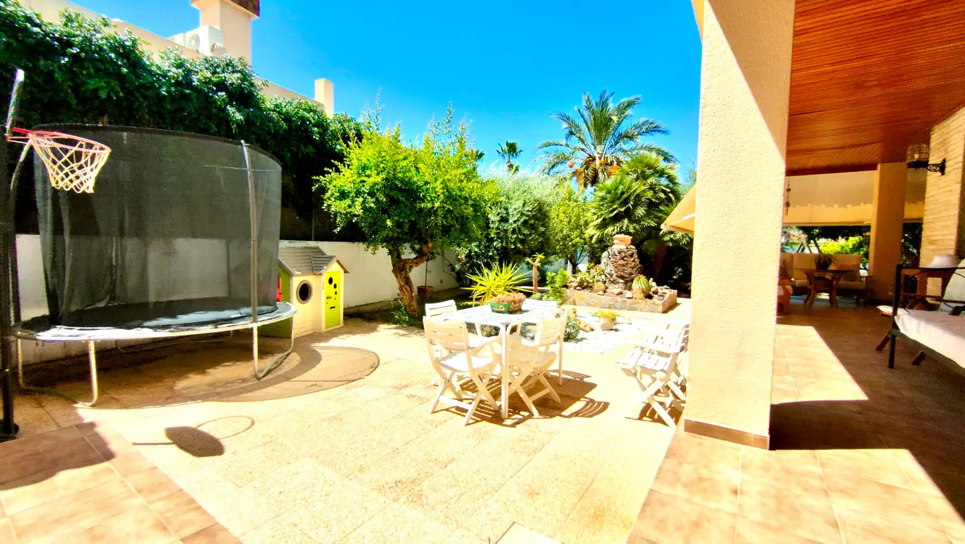 Jardí de Casa o xalet en venda en Elche / Elx amb Aire condicionat, Calefacció i Jardí privat