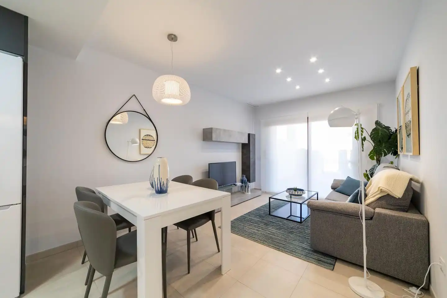Sala d'estar de Casa o xalet en venda en Pulpí amb Aire condicionat, Terrassa i Piscina