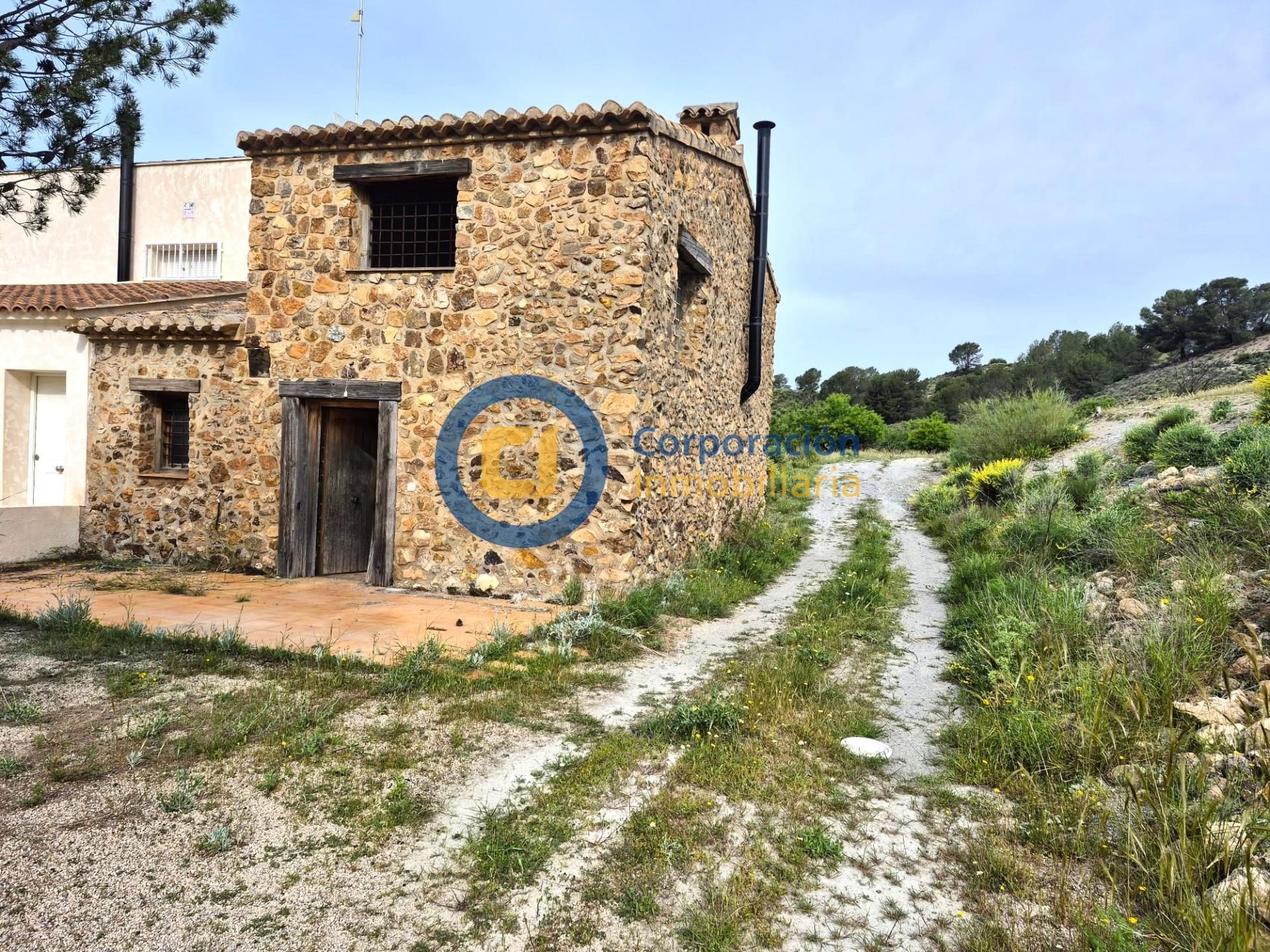 Exterior view of Country house for sale in Lorca  with Private garden