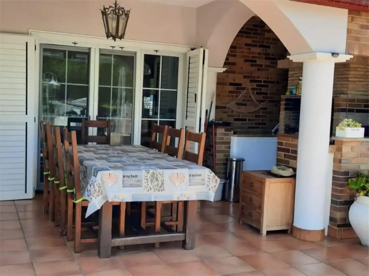 Menjador de Casa o xalet de lloguer en Castellón de la Plana / Castelló de la Plana amb Aire condicionat, Jardí privat i Parquet