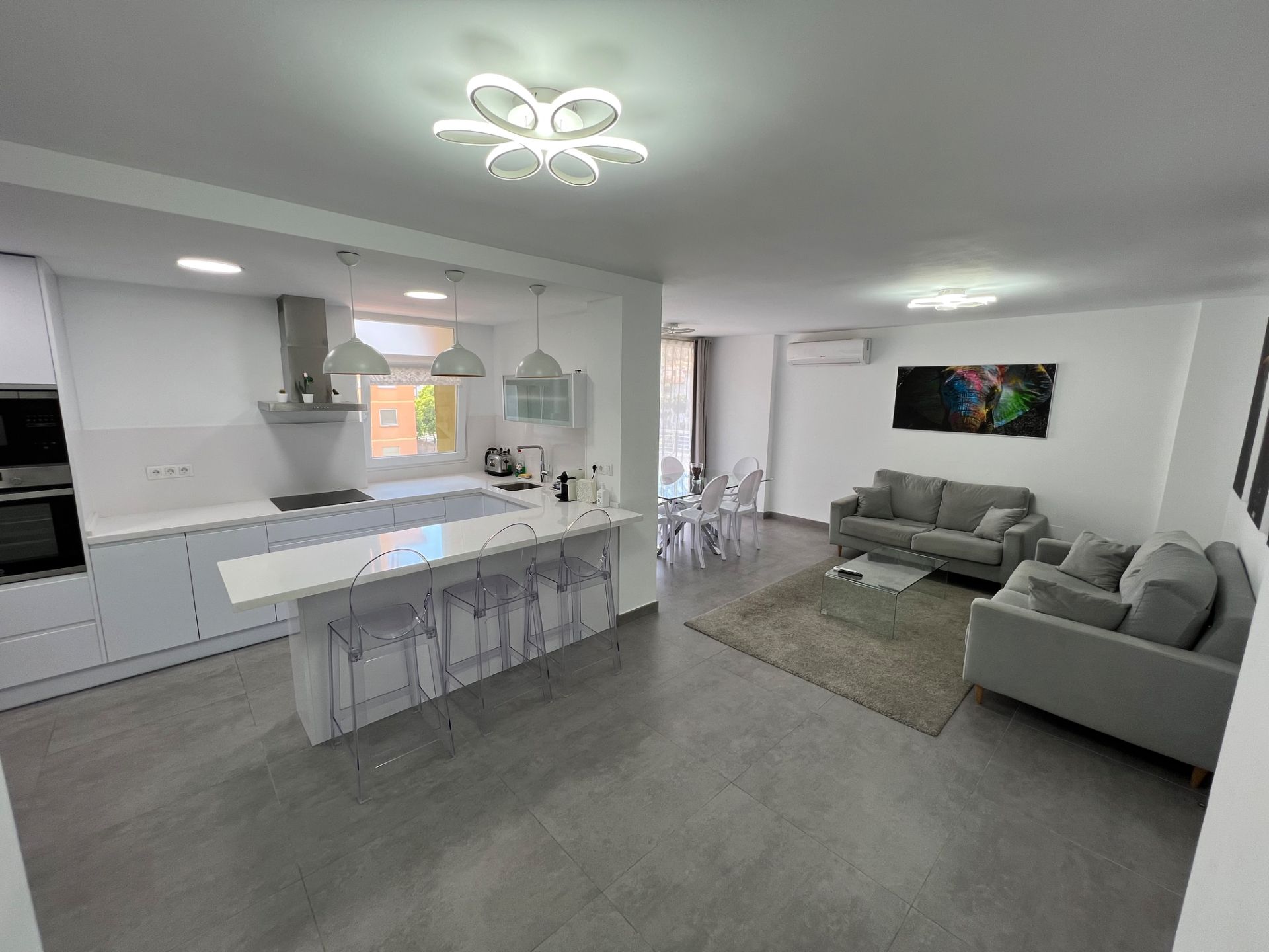 Kitchen of Flat to rent in Torremolinos  with Air Conditioner, Heating and Furnished