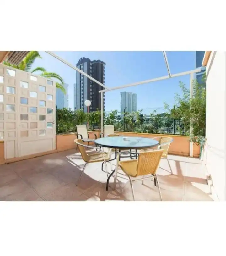 Terrassa de Apartament en venda en Benidorm amb Aire condicionat, Terrassa i Moblat