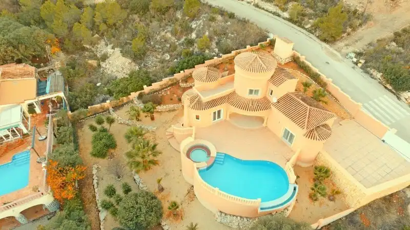 Exterior view of Houses for sale in Jávea / Xàbia  with Heating, Private garden and Swimming Pool