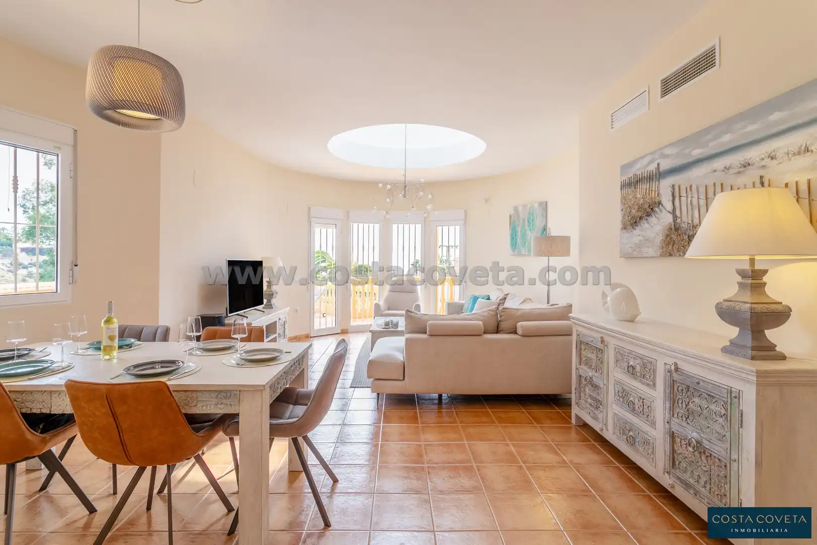 Exterior view of Houses for sale in El Campello  with Air Conditioner, Private garden and Terrace