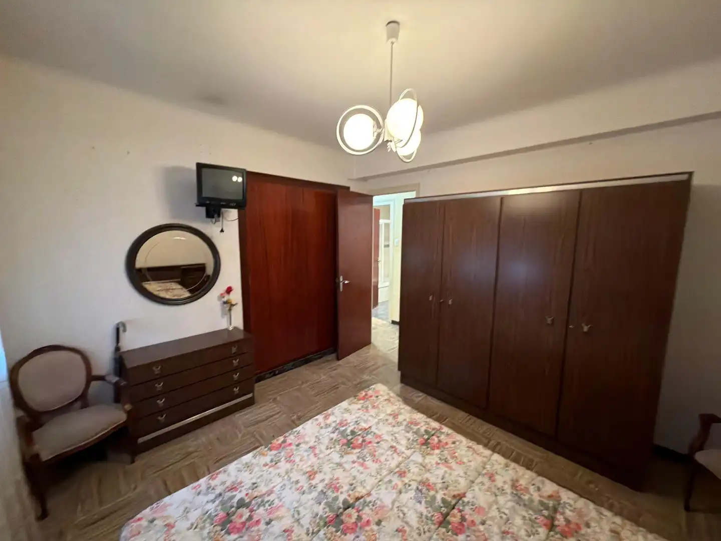 Schlafzimmer von Wohnung zum Verkauf in Cervera mit Heizung, Abstellraum und Möbliert