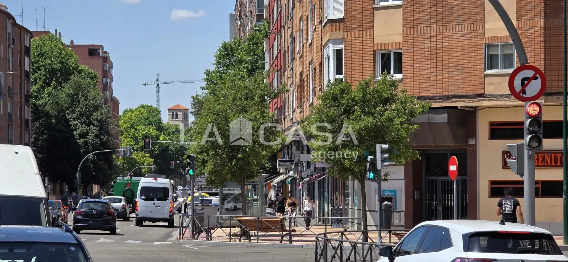 Vista exterior de Piso en venta en Valladolid con Calefacción, Trastero y Balcón
