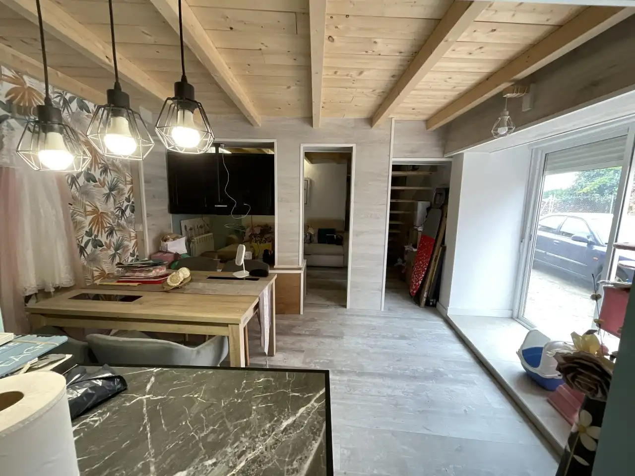 Cocina de Casa o chalet en venta en Cirueña con Calefacción, Jardín privado y Amueblado