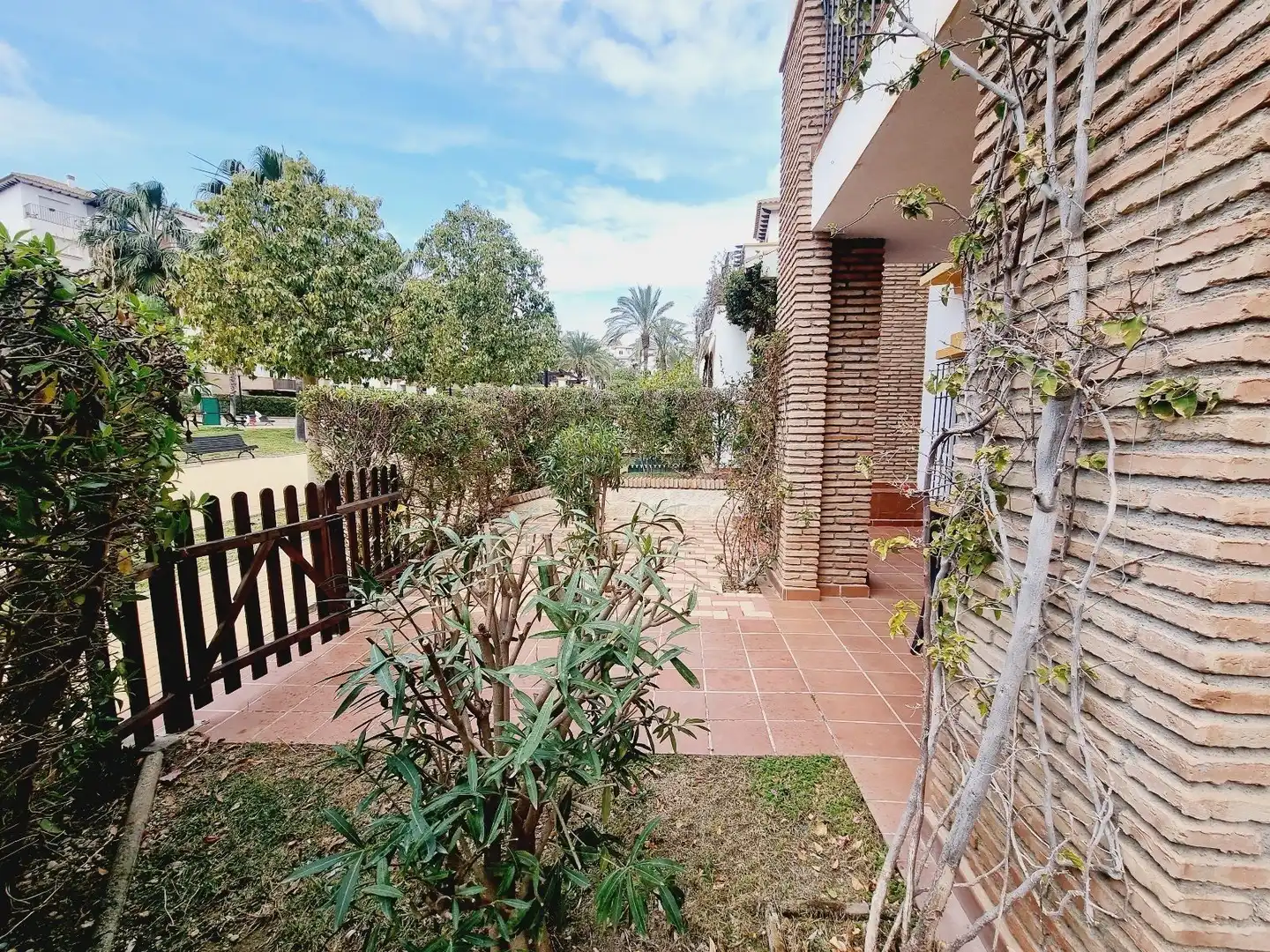 Garden of Flat for sale in Vera  with Air Conditioner, Terrace and Swimming Pool
