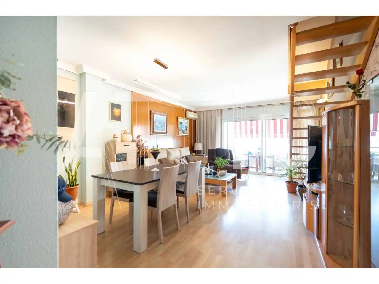 Sala de estar de Piso en venta en Sabadell con Aire acondicionado, Calefacción y Parquet