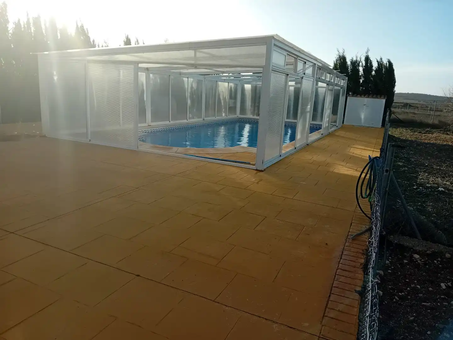 Piscina de Casa o chalet en venta en Carrión de Calatrava con Aire acondicionado, Calefacción y Terraza