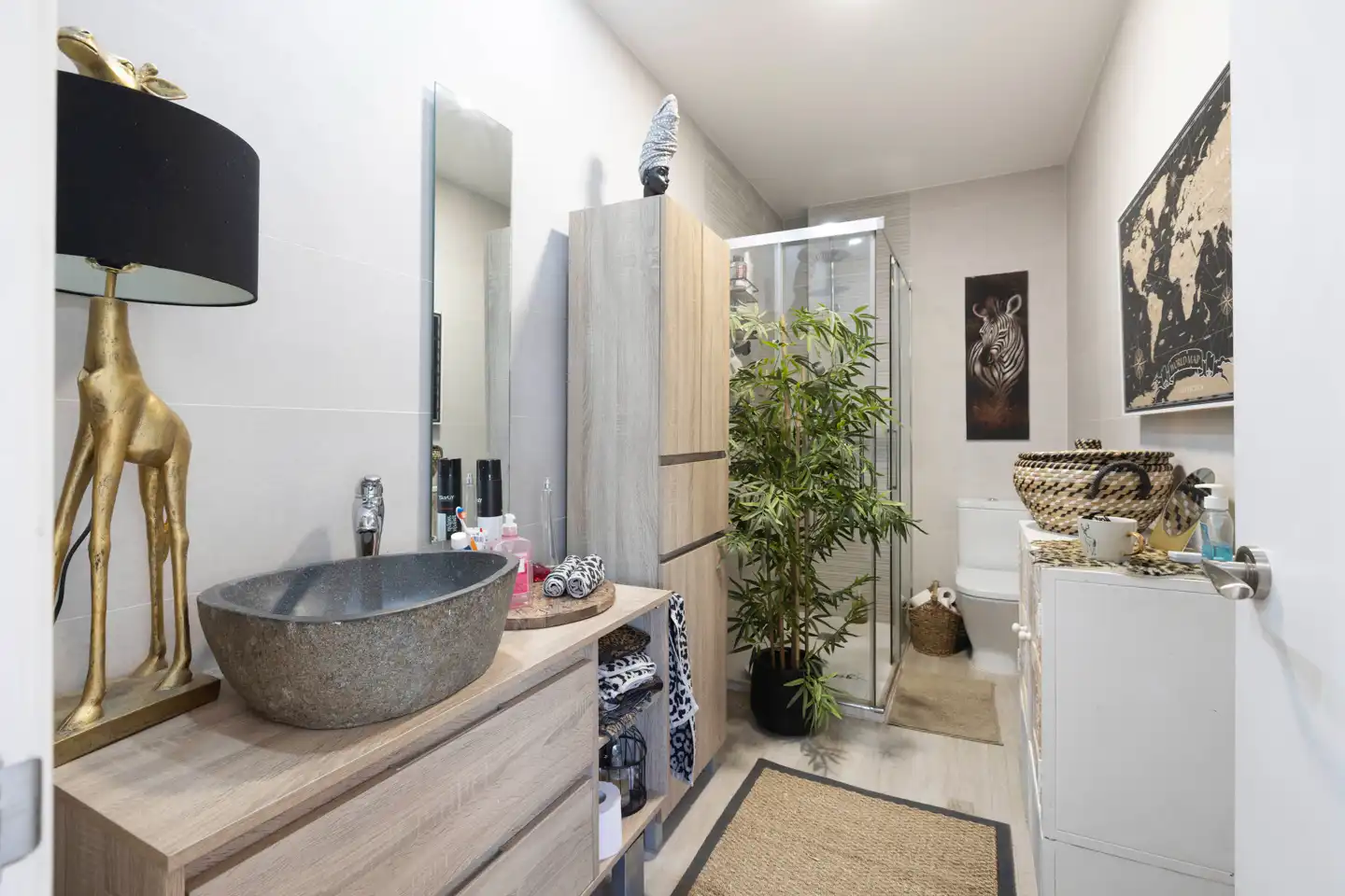 Baño de Casa adosada en venta en L'Eliana con Aire acondicionado y Jardín privado