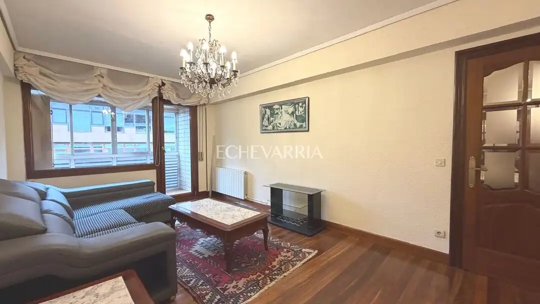 Sala de estar de Piso en venta en Getxo  con Calefacción y Terraza