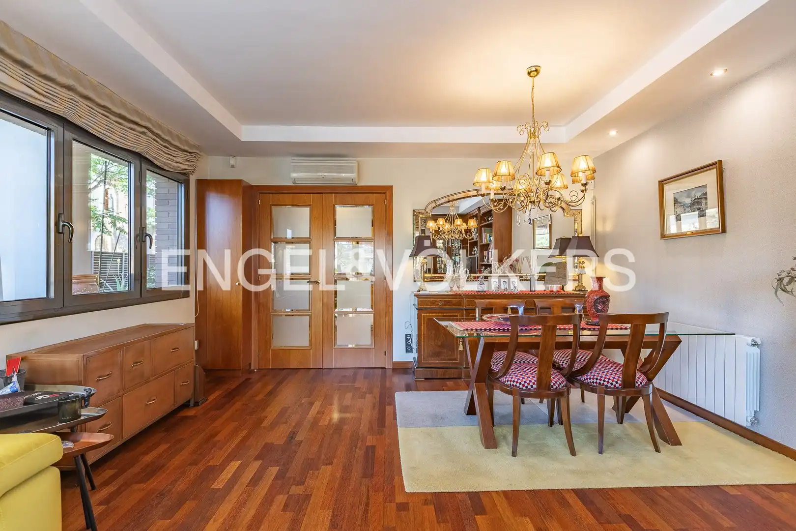 Dining room of Detached homes for sale in Sant Quirze del Vallès  with Air Conditioner, Heating and Terrace