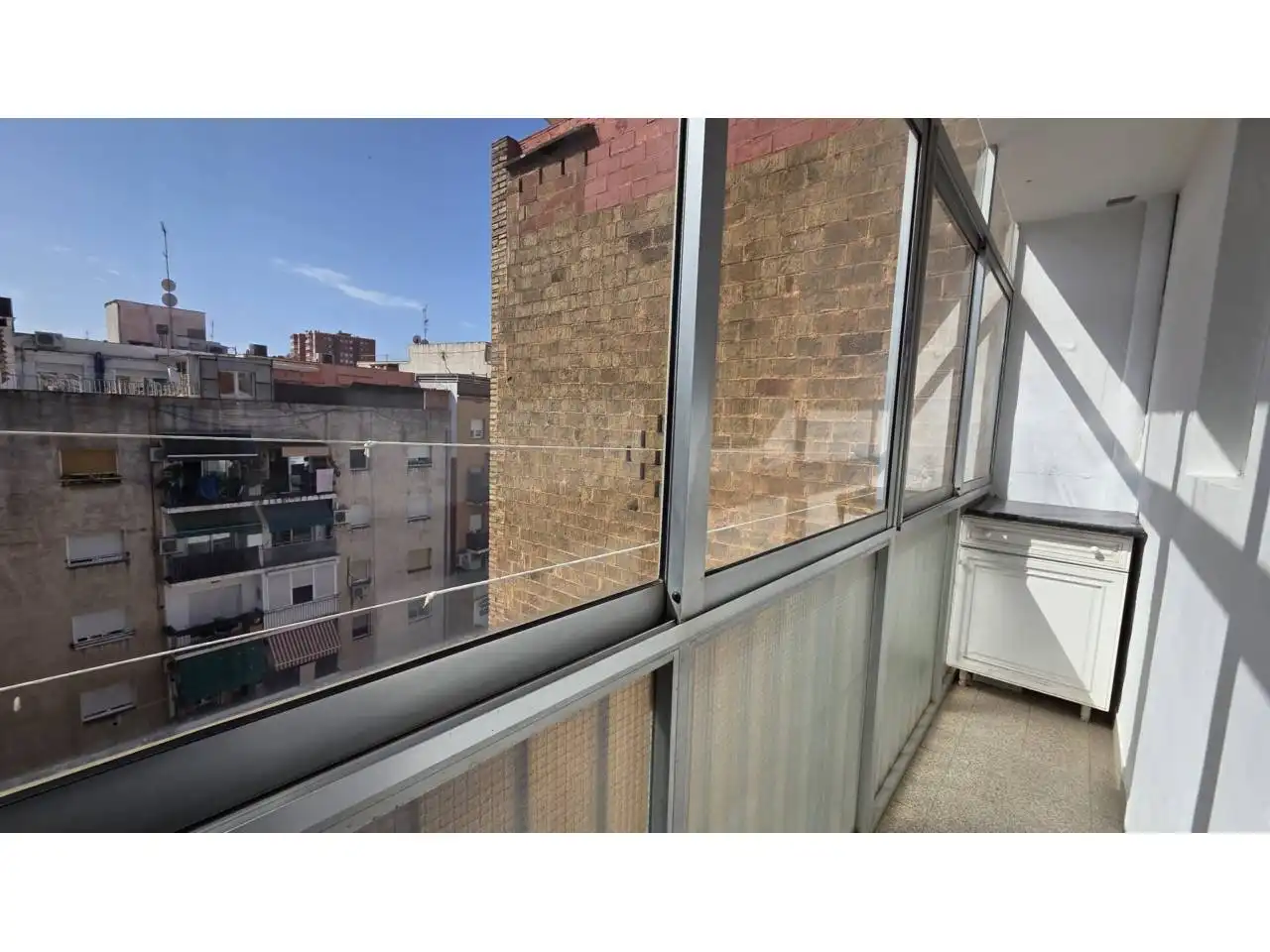 Terraza de Piso de alquiler en Barcelona con Amueblado y Balcón