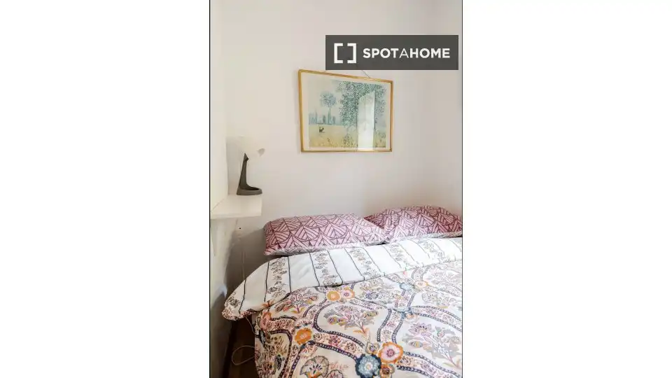 Habitación de Piso de alquiler en Barcelona con Aire acondicionado, Calefacción y Amueblado