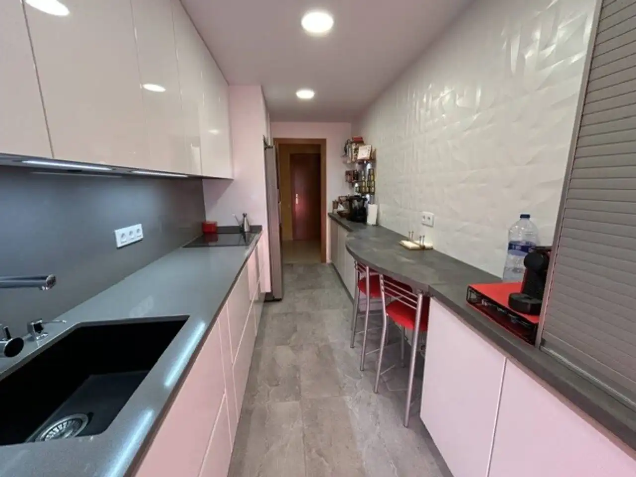 Kitchen of Flat for sale in Terrassa  with Air Conditioner, Heating and Terrace
