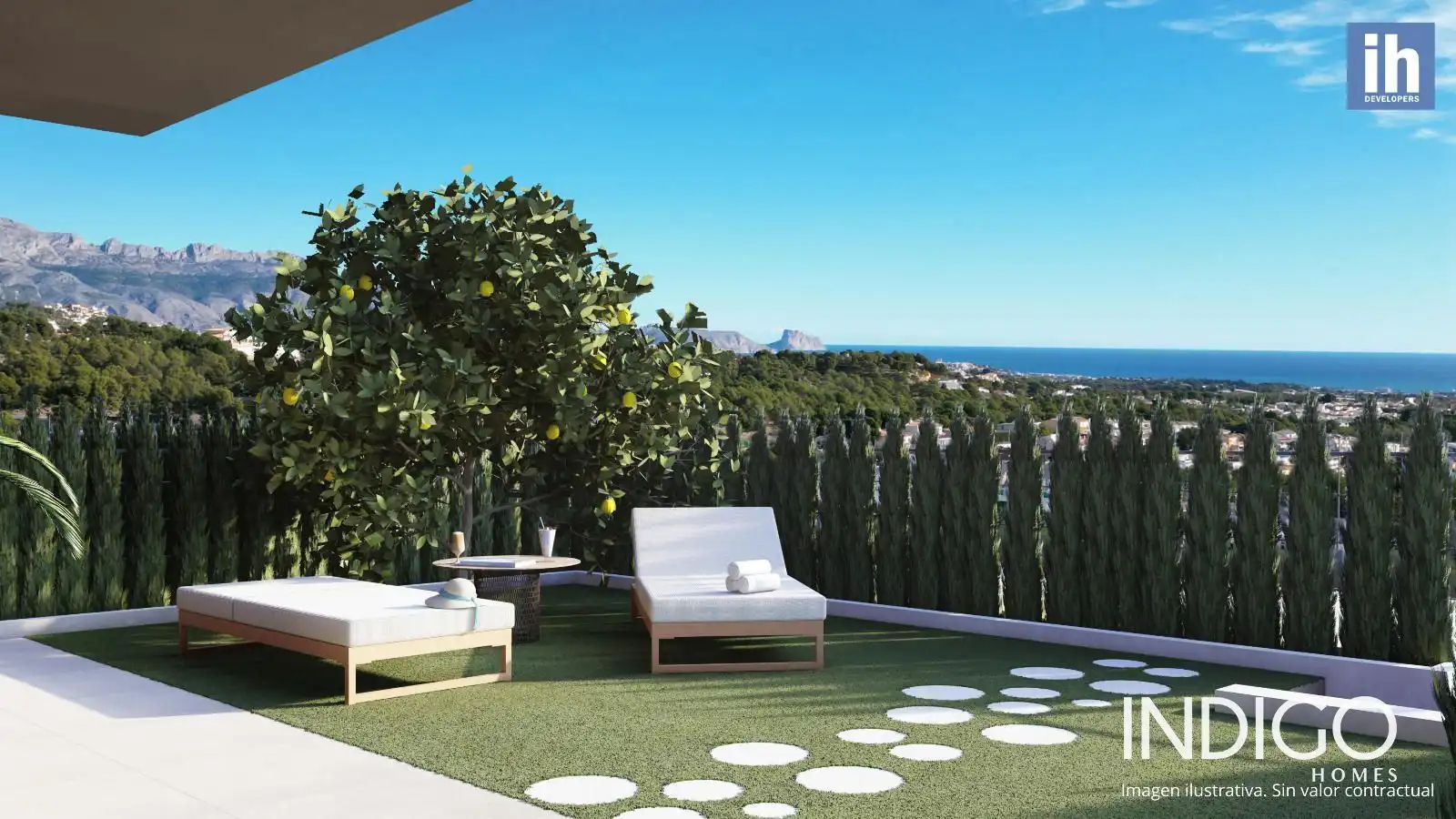 Terraced house with pool for sale in Serra Gelada, imagen 8