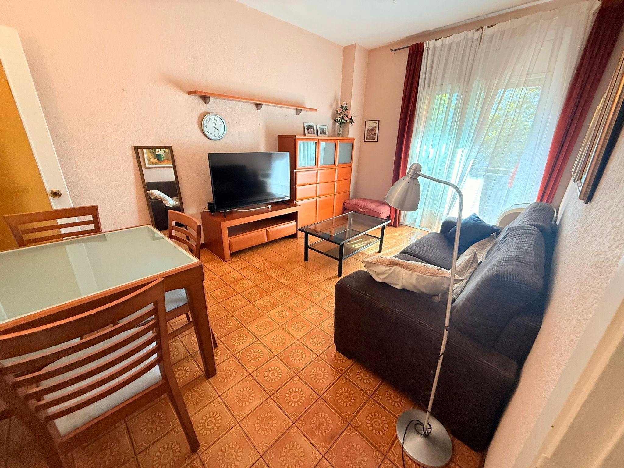 Living room of Flat to rent in  Barcelona Capital  with Heating, Furnished and Washing machine