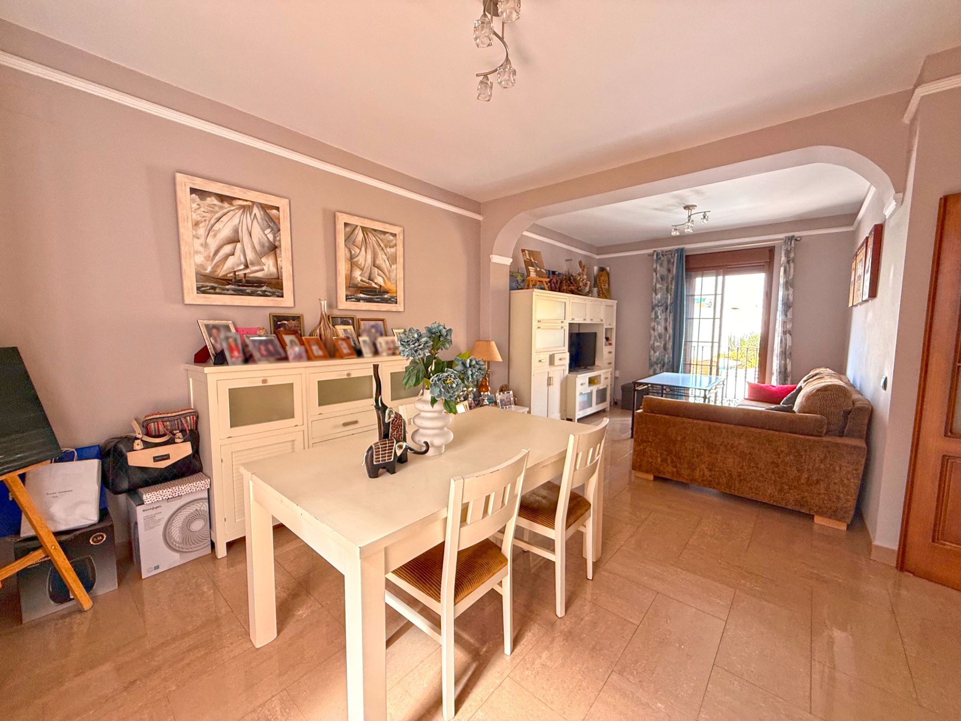 Dining room of Duplex for sale in Coria del Río  with Balcony