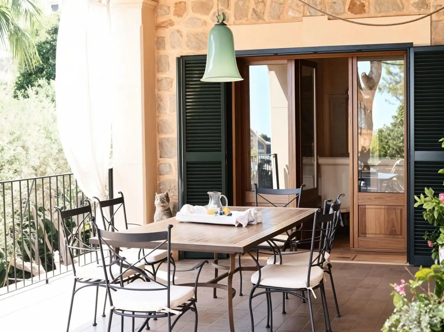 Terraza de Casa o chalet de alquiler en Deià con Aire acondicionado, Calefacción y Jardín privado