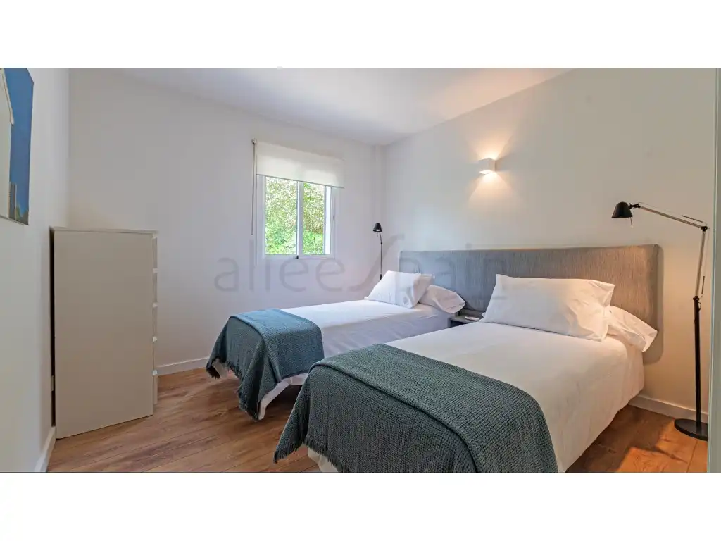 Bedroom of Apartments for rent in Benalmádena  with Air Conditioner, Heating and Private garden