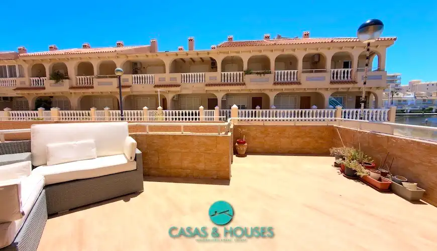 Terrace of Apartments for sale in La Manga del Mar Menor  with Air Conditioner, Heating and Terrace